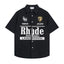 Rhude x Automobili Lamborghini Short Sleeve Button‑Up Shirt