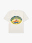 Rhude Hotel De Rhude St.Barths Vacation Graphic Oversized T‑Shirt Off‑White
