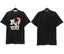 Palm Angels I Love You Palm Tree Heart Graphic T-Shirt - Black