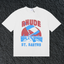 Rhude St.Barths Sailboat Sunset White Oversized T‑Shirt