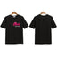 Palm Angels Small Bear Chest Logo T-Shirt - Black/Pink