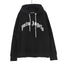 Palm Angels Arched Logo Hoodie - Black/White