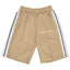 Palm Angels Classic Track Shorts - Khaki/White