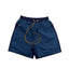 Rhude Navy Color Block Nylon Shorts