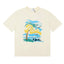 Rhude Vintage Beach Palm Logo Short Sleeve Tee