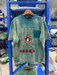 Paly Hollywood Vintage‑Wash Tie‑Dye Teal‑Green Tee