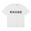Rhude Classic Bold Logo Oversized Tee White