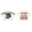 ROUGHPLAY Yellow Tie‑Dye Boxy Cropped T‑Shirt