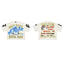 ROUGHPLAY Vintage Cream Boxy Cropped T‑Shirt