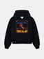 RHUDE Rodeo Horse Cowboy Graphic Hoodie Black