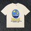 Rhude Yacht Club Oval Yacht Sun Nautical Cream Oversized T‑Shirt