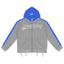 Roughplay Color‑Block Grey Blue Zip‑Up Hoodie