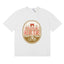 Rhude Chateau Rhude Vintage Wine Label White Oversized T‑Shirt