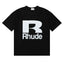 Rhude Big R Logo Front Print Oversized Tee