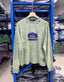 Play Hollywood Vintage‑Wash Green Cropped Long Sleeve T‑Shirt