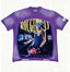 Roughplay Vintage Cloud‑Washed Purple Oversized Tee