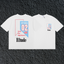 Rhude Off Road 02 High Desert Racing Dual Sided White Oversized T‑Shirt