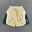 Rhude Color Block Number 7 Casual Shorts