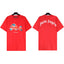 Palm Angels Union Jack Bear Graphic T-Shirt - Red
