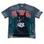 Roughplay Vintage Faded Charcoal Oversized Tee