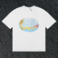 Rhude Hôtel De Rhude Vintage Hotel Badge White Oversized T‑Shirt