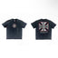 West Coast Choppers Red Border Cross Dual‑Side Graphic Short Sleeve Tee