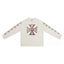 West Coast Choppers Off‑White Oversized Streetwear Shirt Sleeve Print