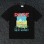 Rhude New Money Tropical Palace Black Oversized T‑Shirt