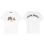 Palm Angels Leopard Print Bear Graphic T-Shirt - White