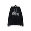 Palm Angels Spray-Effect Decapitated Bear Hoodie - Black
