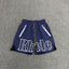 Rhude Navy Big Logo Nylon Shorts