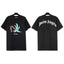 Palm Angels Bamboo/Leaf Graphic T-Shirt - Black