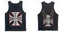 West Coast Choppers Eagle Cross Dual‑Side Graphic Tank Top