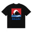 Rhude Men Retro Mountain Sunset Graphic Boxy Fit Streetwear Tee