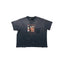 Play Hollywood Blaming Youth Distressed Photo‑Graphic Pocket Cropped Boxy Short‑Sleeve Tee