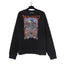 Palm Angels Vintage Rock Graphic Crewneck Sweatshirt - Black