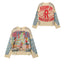 Roughplay Retro Desert Girls Vintage Distressed Long Sleeve T‑Shirt