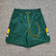 Rhude Side Graphic Nylon Casual Shorts