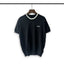 Rhude Contrast Collar Trim Knit Short Sleeve Oversized T‑Shirt