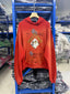 Play Hollywood Vintage‑Wash Cropped Pullover Oversized Hoodie