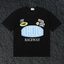 Rhude Raceway Multi‑Patch Racing Badge Black Oversized T‑Shirt