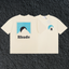 Rhude Mountain Moon Dual Sided Cream Oversized T‑Shirt