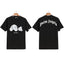 Palm Angels Glitter Bear Graphic T-Shirt - Black