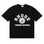 Rhude French Riviera Anchor Vintage Logo Black Oversized T‑Shirt