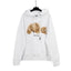 Palm Angels Classic Bear Hoodie - White