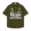 Rhude x Automobili Lamborghini Short Sleeve Button‑Up Shirt