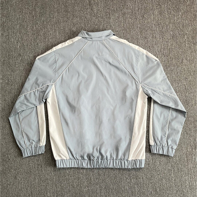 Rhude Grey White Color Block Track Jacket Main Image
