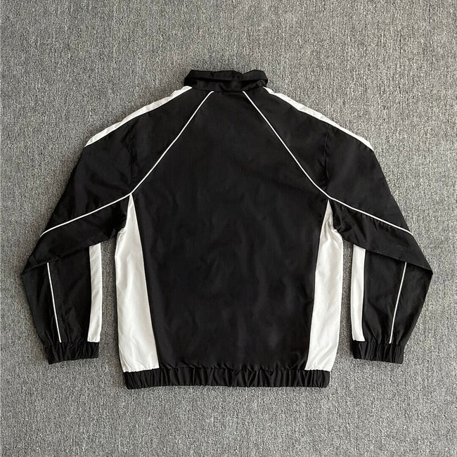Rhude Black White Color Block Track Jacket Main Image