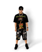 Glazagod Growth - Heavyweight Terry Oversized Tee