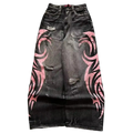 Pink Tribal Jeans